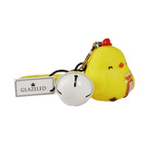 GLAZELED Super Cute Cartoon Bell Key Chain