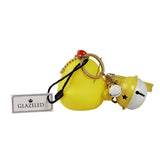 GLAZELED Super Cute Cartoon Bell Key Chain