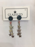 GLAZELED Vintage Silver Earrings for Women