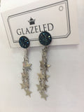 GLAZELED Vintage Silver Earrings for Women